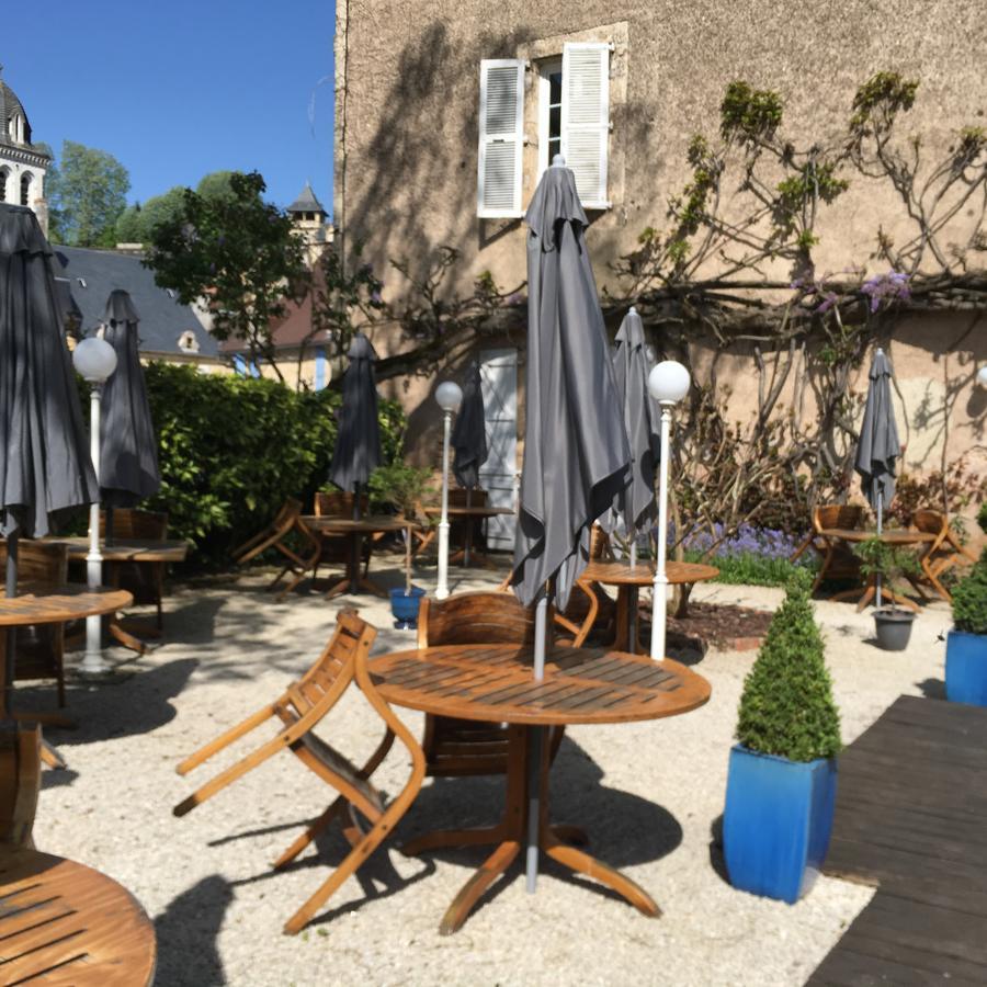 La Roseraie Hotel Restaurant 몽티냑 외부 사진